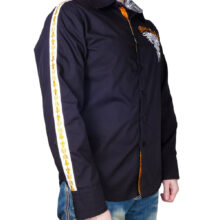 Pánská košile Rebel Spirit královská lilie v plamenech | Luxusní dárek