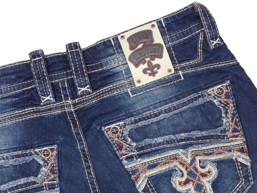 Pánské džíny Rock Revival Adain A202 Alt Straight Cut Jean