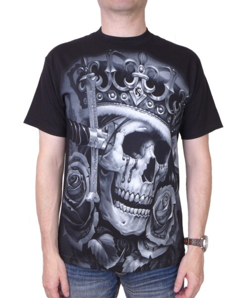 Pánské tričko OG Abel A0193-BLK Suicide King