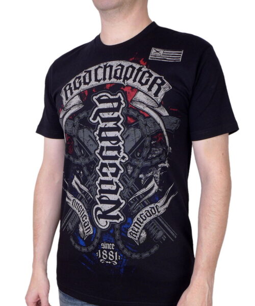 Pánské tričko Red Chapter American-Renegade 1123BLK