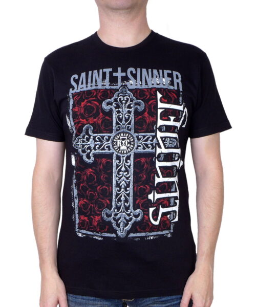 Pánské tričko Red Chapter Saint-Sinner 1126BLK