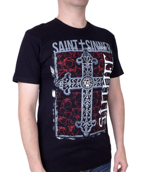 Pánské tričko Red Chapter Saint-Sinner 1126BLK