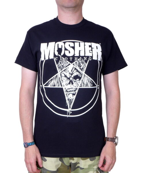 Pánské metalové tričko Mosher Pete-agram