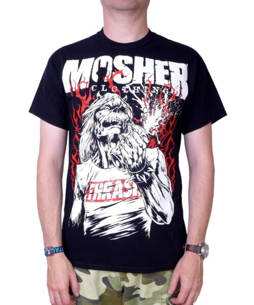 Pánské metalové tričko Mosher Pete Flamin’ Anger