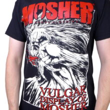 Pánské metalové tričko Vulgar Display of Mosher