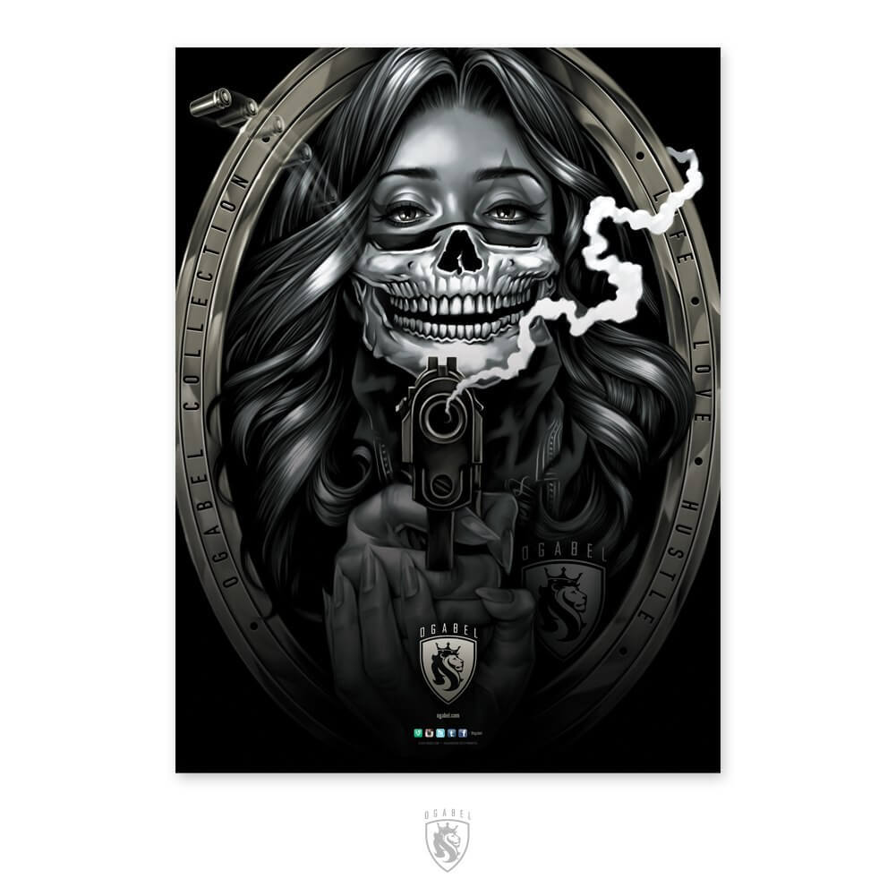 Plakát OG Abel Bandit Girl ElitniRebel.cz