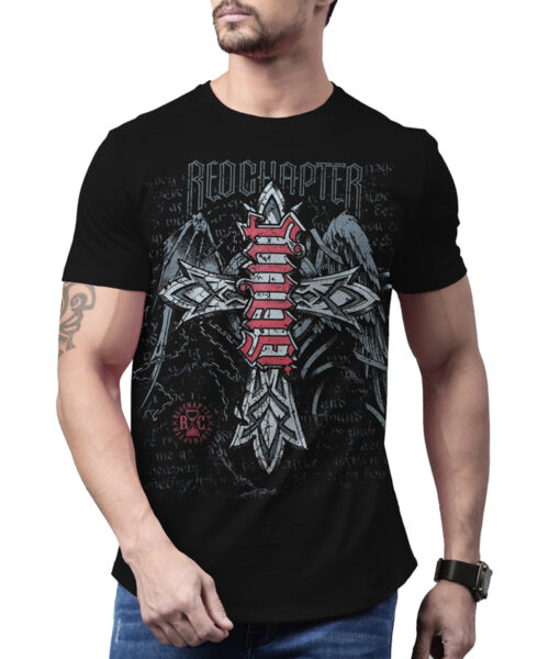 Pánské tričko Red Chapter Saint / Sinner COR1176-BLK