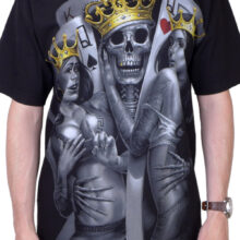 Pánské tričko OG Abel Two of a kind A0271-BLK
