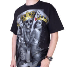 Pánské tričko OG Abel Two of a kind A0271-BLK