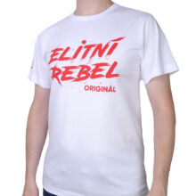 Pánské tričko Elitní Rebel Originál (bílé)