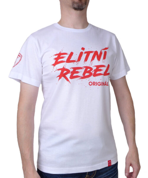 Pánské tričko Elitní Rebel Originál (bílé)