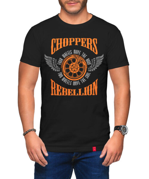 Pánské motorkářské tričko Choppers Rebellion