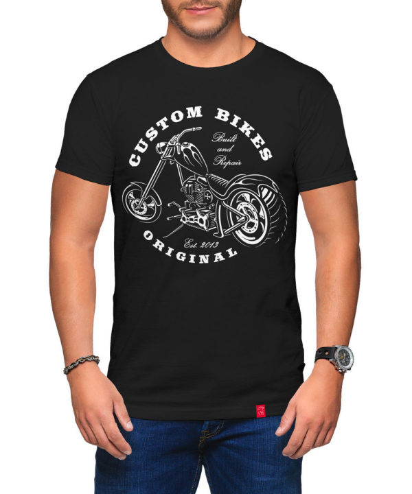 Pánské motorkářské tričko Custom Bikes Original