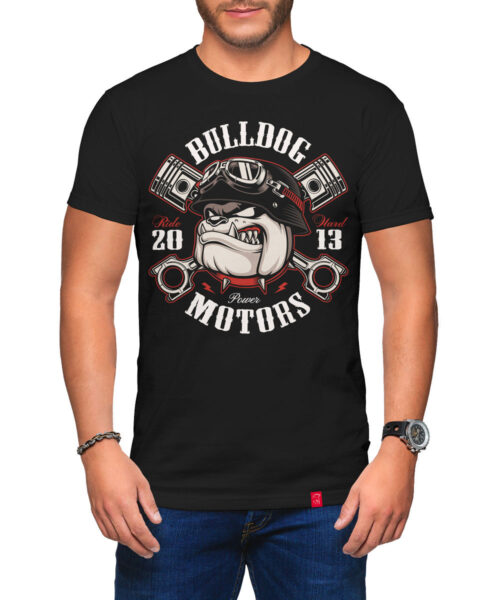 Pánské motorkářské tričko Bulldog Motors