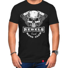 Pánské motorkářské tričko Rebels Moto Club