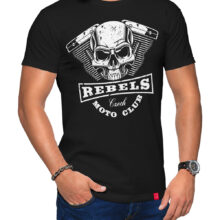 Pánské motorkářské tričko Rebels Moto Club