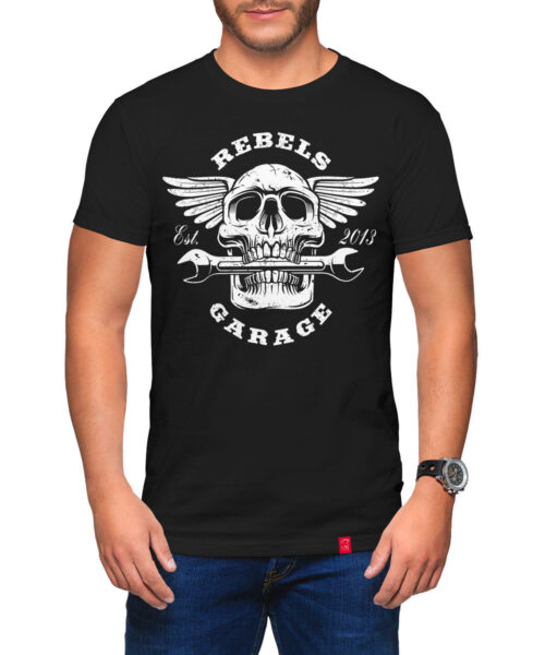 Pánské motorkářské tričko Rebels Garage