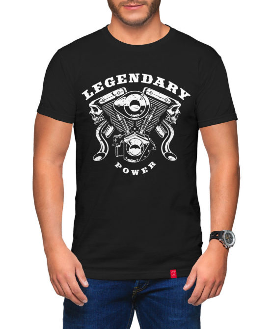 Pánské motorkářské tričko Legendary Power