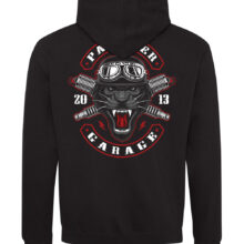 Pánská motorkářská mikina Panther Garage Elitní Rebel