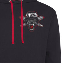 Pánská motorkářská mikina Panther Garage Elitní Rebel