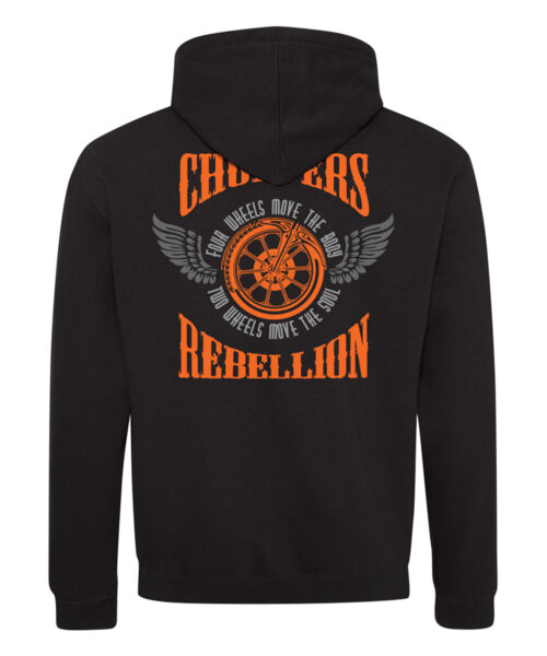 Pánská motorkářská mikina Choppers Rebellion Elitní Rebel