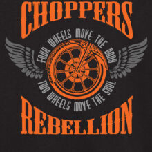 Pánská motorkářská mikina Choppers Rebellion Elitní Rebel