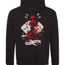 Pánská motorkářská mikina Devil Inside Elitní Rebel