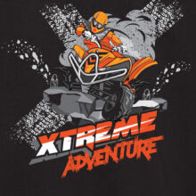 Pánská mikina Xtreme Adventure Elitní Rebel