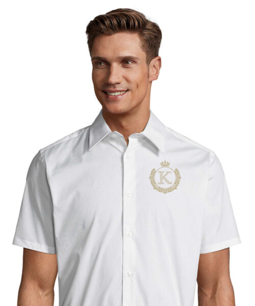 Pánská košile King | Krátký rukáv | Luxusní dárek