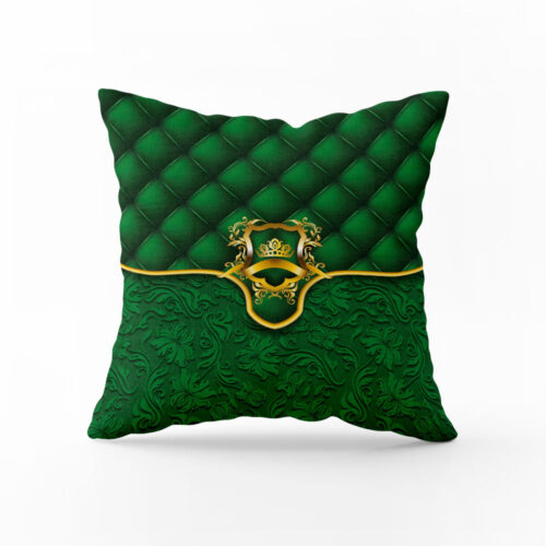 Královská zelená je IN: Dekorační polštář Royal Green