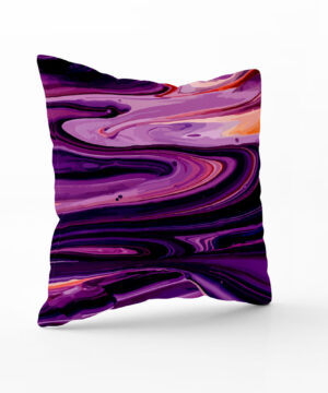 Luxusní dekorační polštář Sunset Art: Krása západu slunce