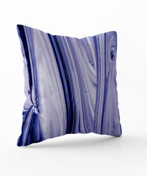 Luxusní dekorační polštář Glacier Art: Svět mrazivé krásy