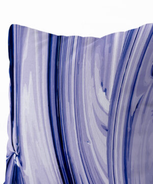 Luxusní dekorační polštář Glacier Art: Svět mrazivé krásy