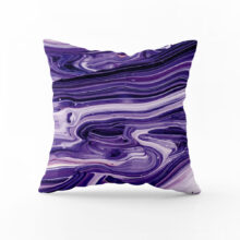 Luxusní dekorační polštář Blue Lagoon Art: Exotická laguna