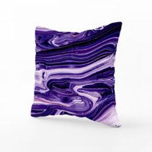 Luxusní dekorační polštář Blue Lagoon Art: Exotická laguna