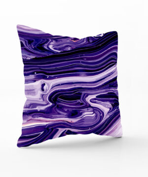 Luxusní dekorační polštář Blue Lagoon Art: Exotická laguna