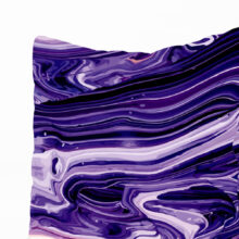 Luxusní dekorační polštář Blue Lagoon Art: Exotická laguna