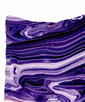 Luxusní dekorační polštář Blue Lagoon Art: Exotická laguna