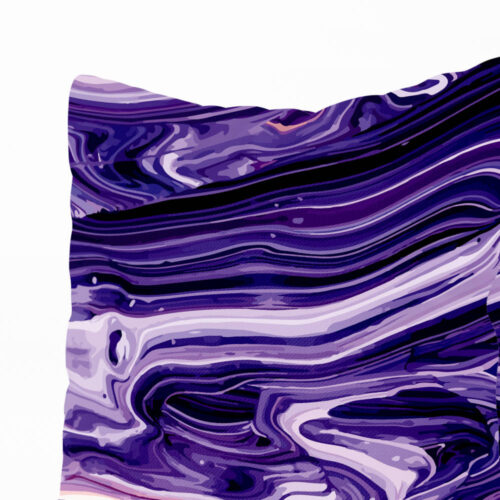 Luxusní dekorační polštář Blue Lagoon Art: Exotická laguna