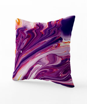 Luxusní dekorační polštář Lava Art: Žhavý svět vulkánů