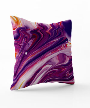 Luxusní dekorační polštář Lava Art: Žhavý svět vulkánů