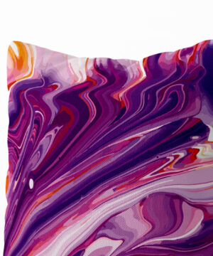 Luxusní dekorační polštář Lava Art: Žhavý svět vulkánů