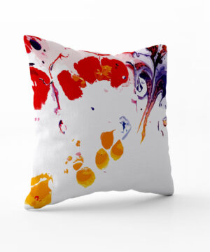 Luxusní dekorační polštář Fragments Art: Kreativní představy