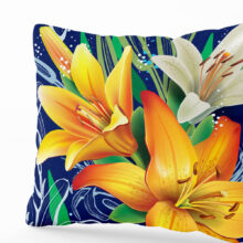 Povlaky na polštáře | Kolekce Květiny | ElitniRebel.cz