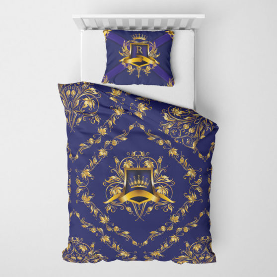 Povlečení sada Royal Blue | Královská kolekce | ElitniRebel.cz