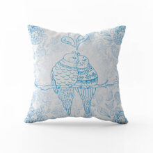 Dekorační polštář Zamilovaní ptáčkové: něha pro váš domov