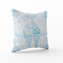 Dekorační polštář Zamilovaní ptáčkové: něha pro váš domov