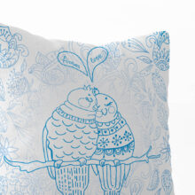 Dekorační polštář Zamilovaní ptáčkové: něha pro váš domov