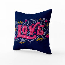 Polštář Pink Love You 40x40 cm | Valentýnské dárky | ElitniRebel.cz