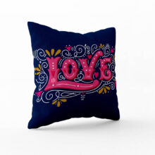 Polštář Pink Love You 40x40 cm | Valentýnské dárky | ElitniRebel.cz